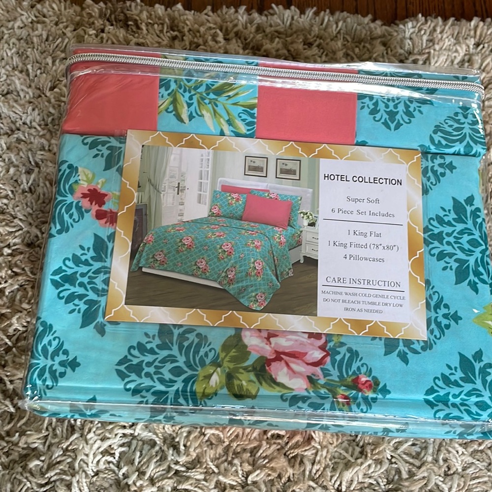 HÔTEL COLLECTION King Size Bedsheets (6 Piece Set)